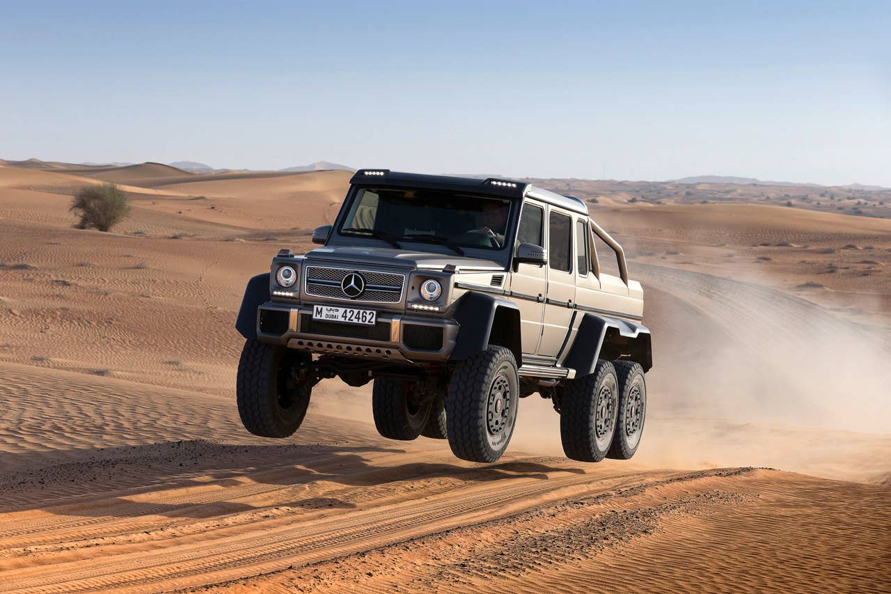 Mercedes-Benz G63 AMG 6x6 Showcar, Dubai 2013