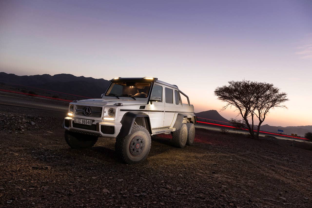 Mercedes-Benz G63 AMG 6x6 Showcar, Dubai 2013