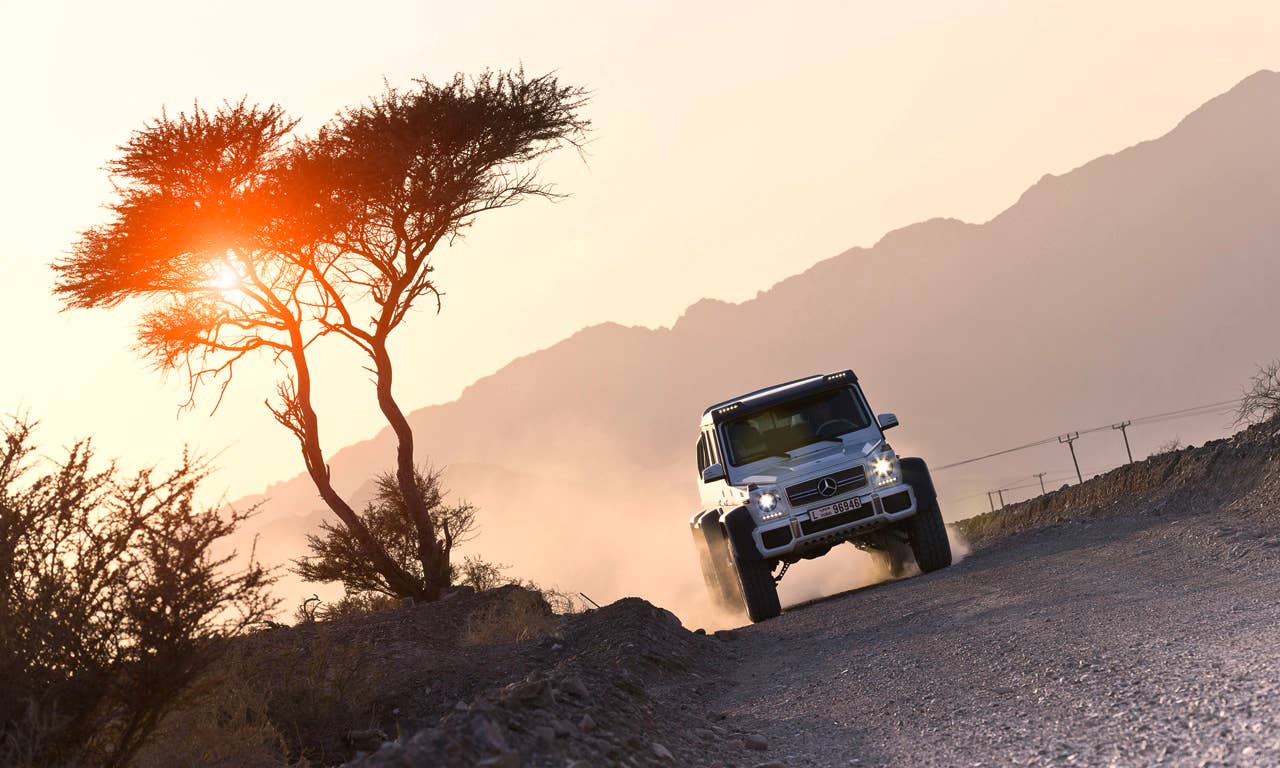 Mercedes-Benz G63 AMG 6x6 Showcar, Dubai 2013