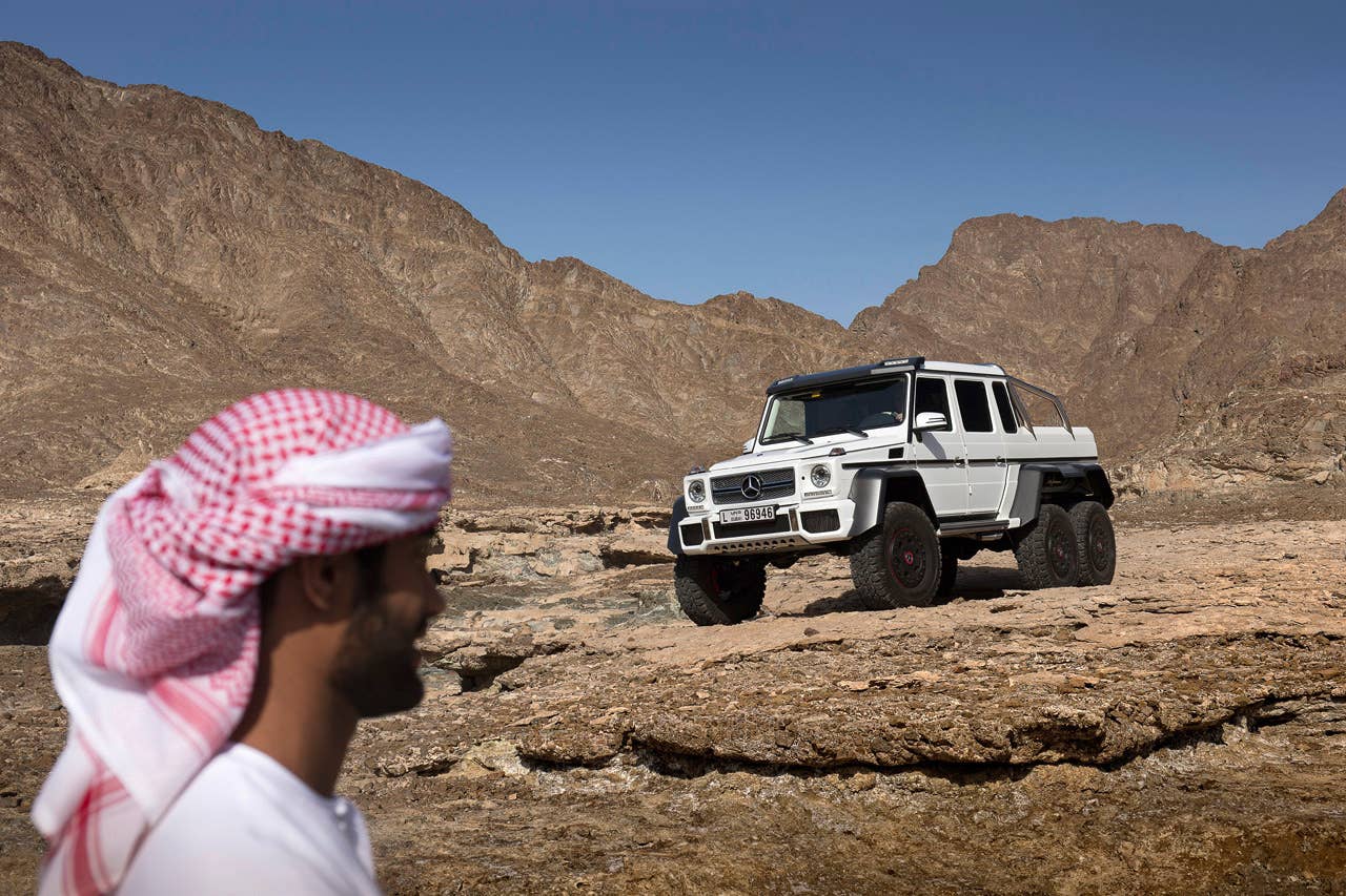 Mercedes-Benz G63 AMG 6x6 Showcar, Dubai 2013