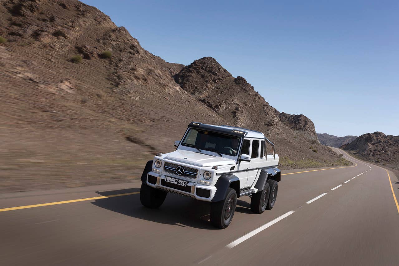Mercedes-Benz G63 AMG 6x6 Showcar, Dubai 2013