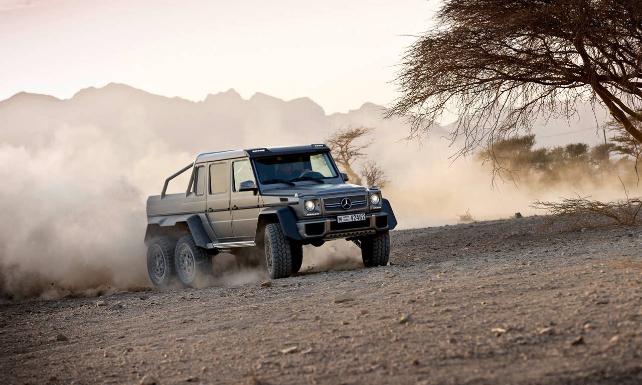 Mercedes-Benz G63 AMG 6x6 Showcar, Dubai 2013