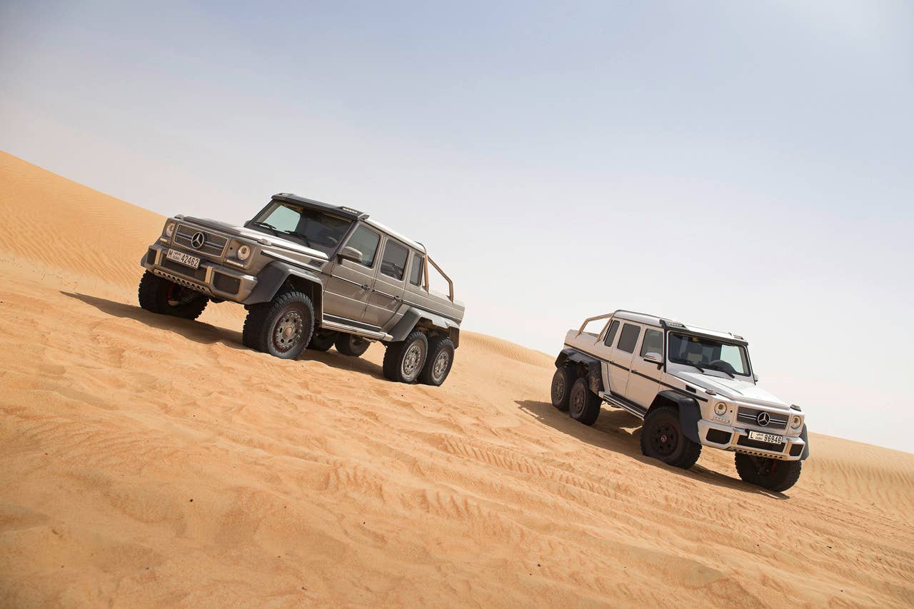 Mercedes-Benz G63 AMG 6x6 Showcar, Dubai 2013