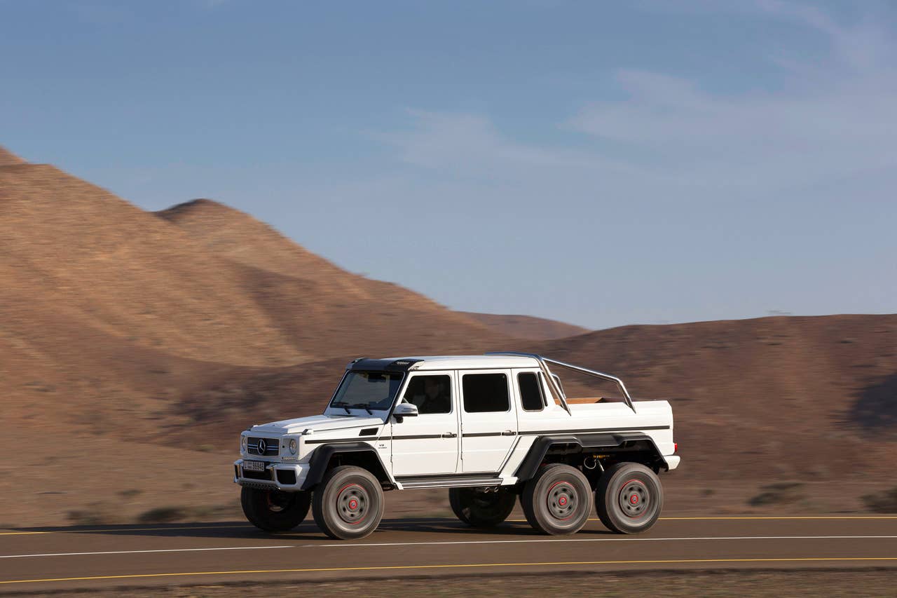 Mercedes-Benz G63 AMG 6x6 Showcar, Dubai 2013