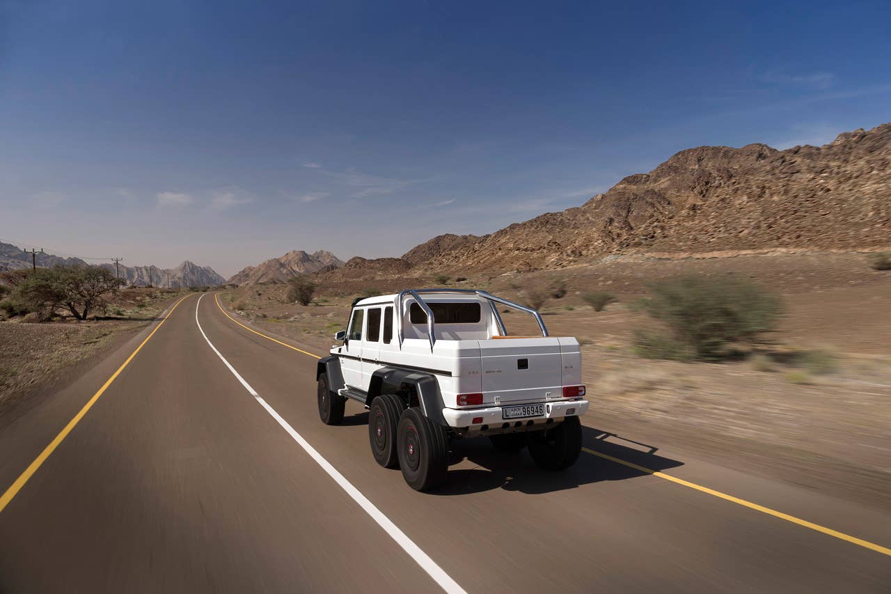 Mercedes-Benz G63 AMG 6x6 Showcar, Dubai 2013