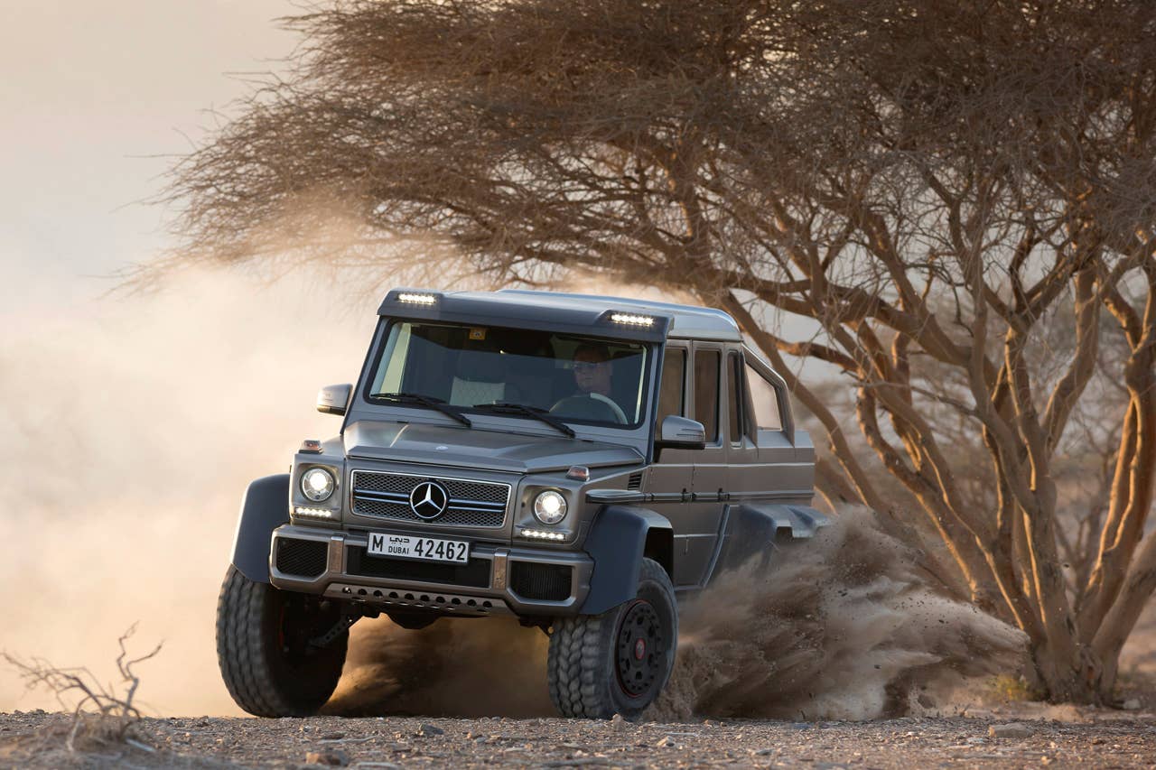 Mercedes-Benz G63 AMG 6x6 Showcar, Dubai 2013