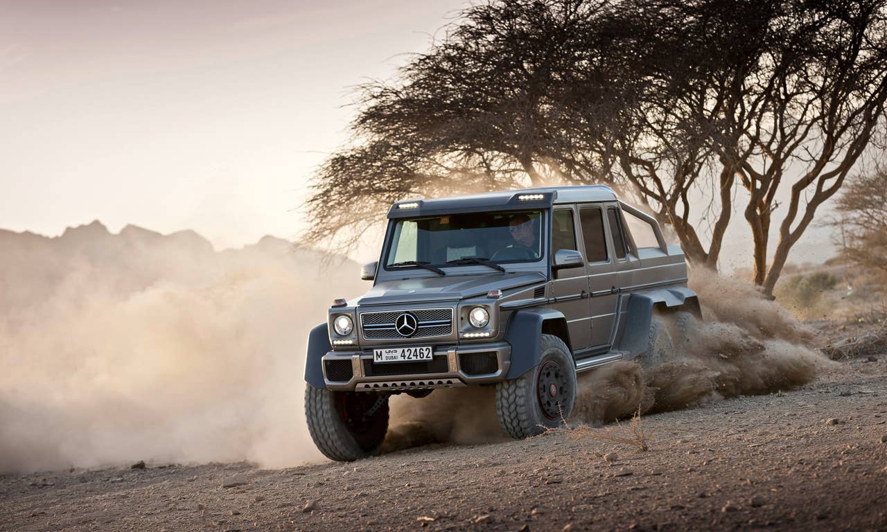 Mercedes-Benz G63 AMG 6x6 Showcar, Dubai 2013