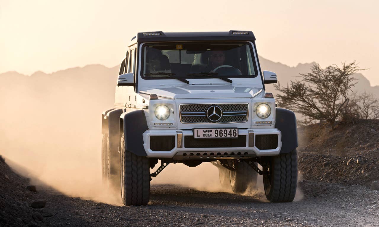 Mercedes-Benz G63 AMG 6x6 Showcar, Dubai 2013
