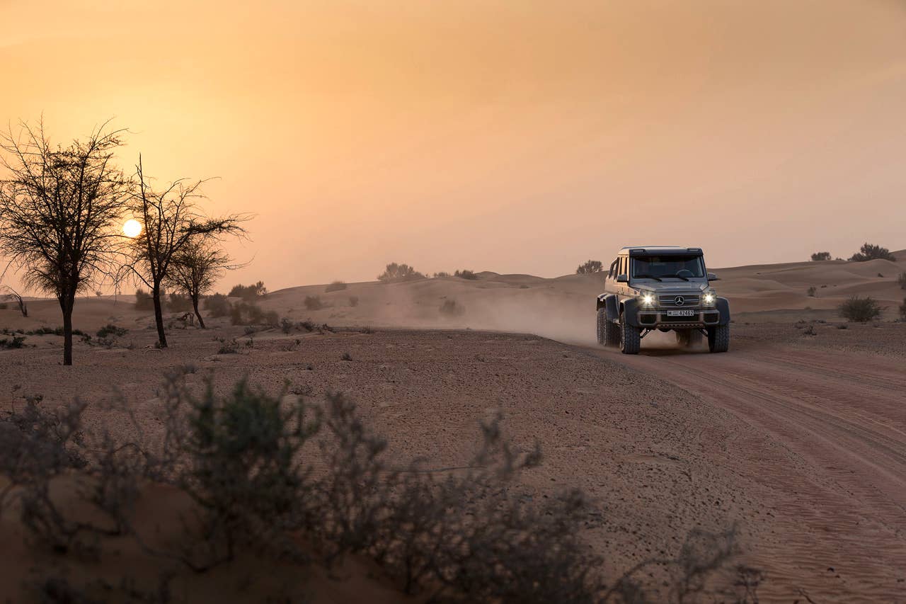 Mercedes-Benz G63 AMG 6x6 Showcar, Dubai 2013
