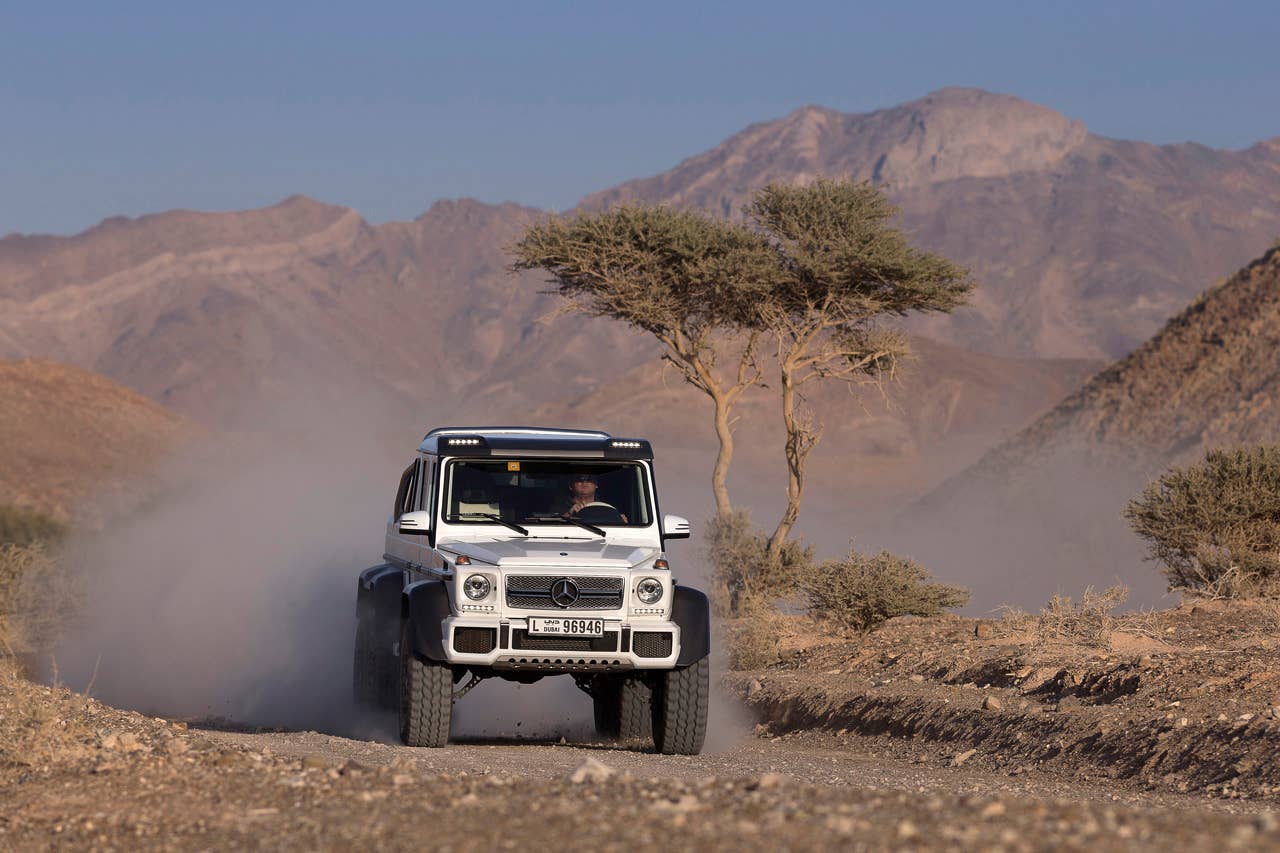 Mercedes-Benz G63 AMG 6x6 Showcar, Dubai 2013