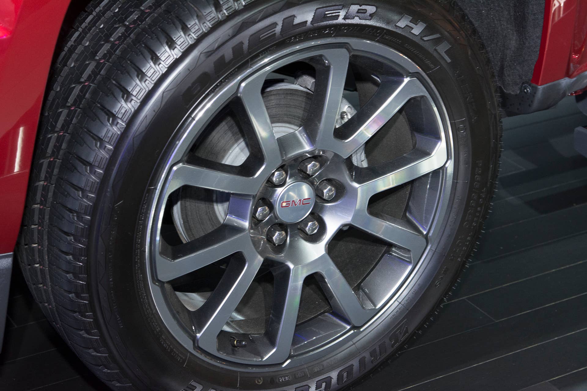 gmc canyon wheel denali la auto show