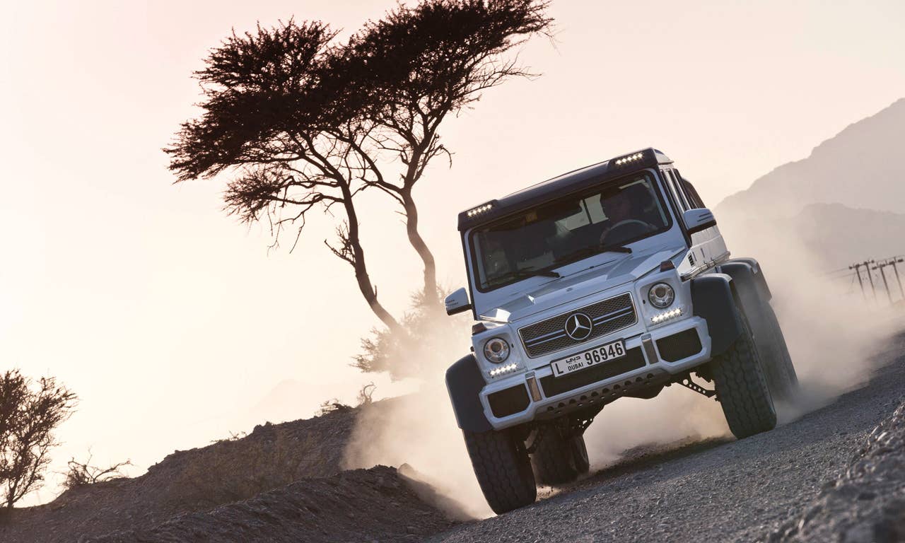 Mercedes-Benz G63 AMG 6x6 Showcar, Dubai 2013