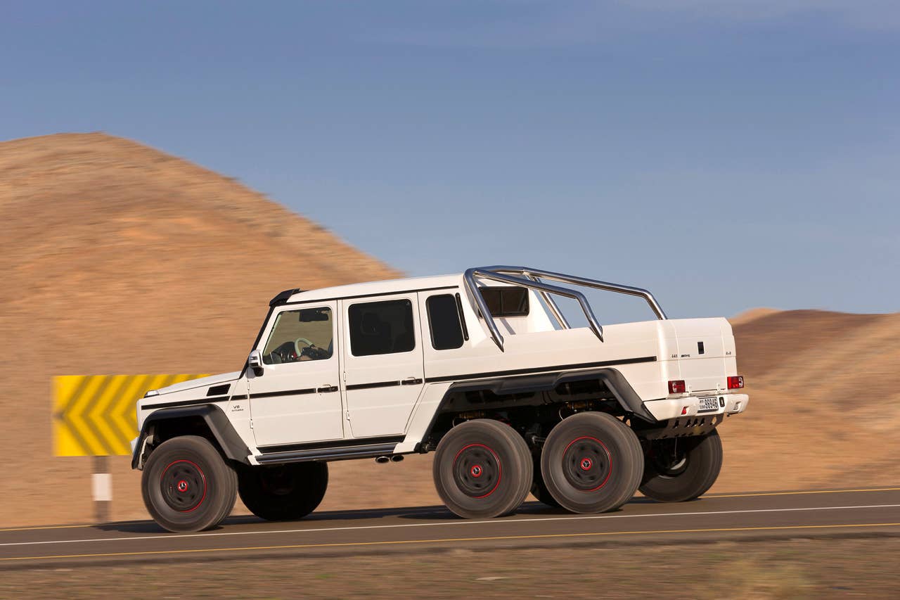 Mercedes-Benz G63 AMG 6x6 Showcar, Dubai 2013