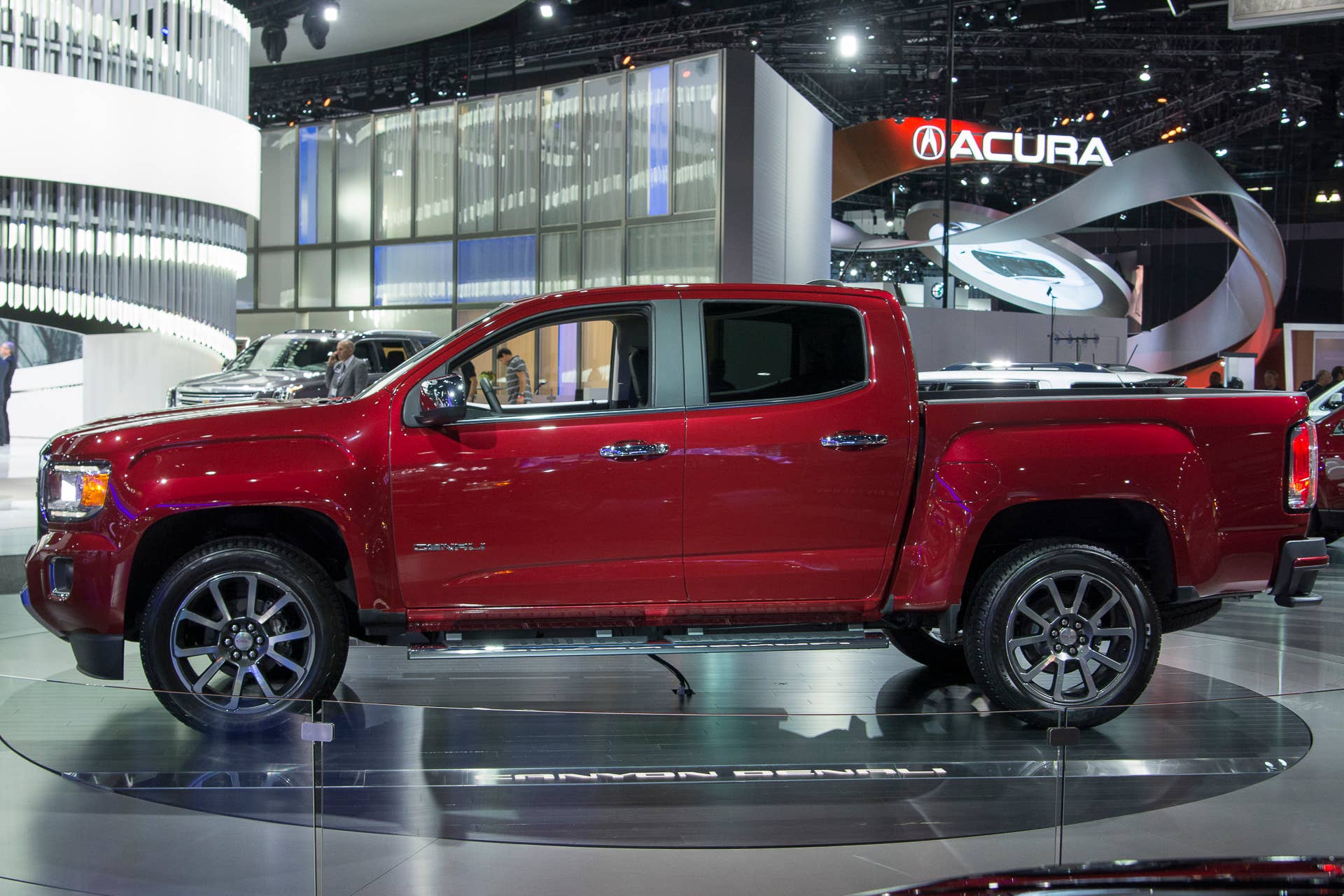 canyon denali profile gmc la auto show
