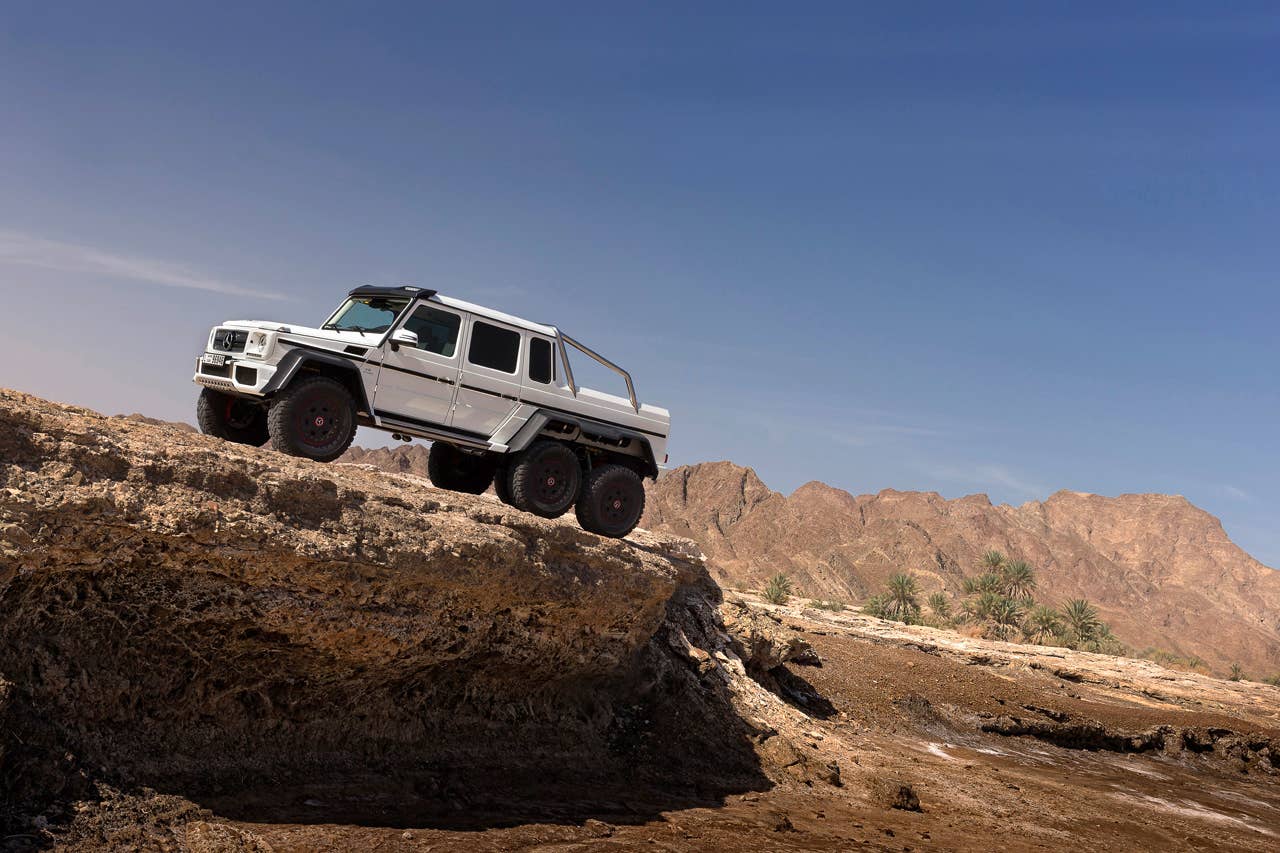 Mercedes-Benz G63 AMG 6x6 Showcar, Dubai 2013