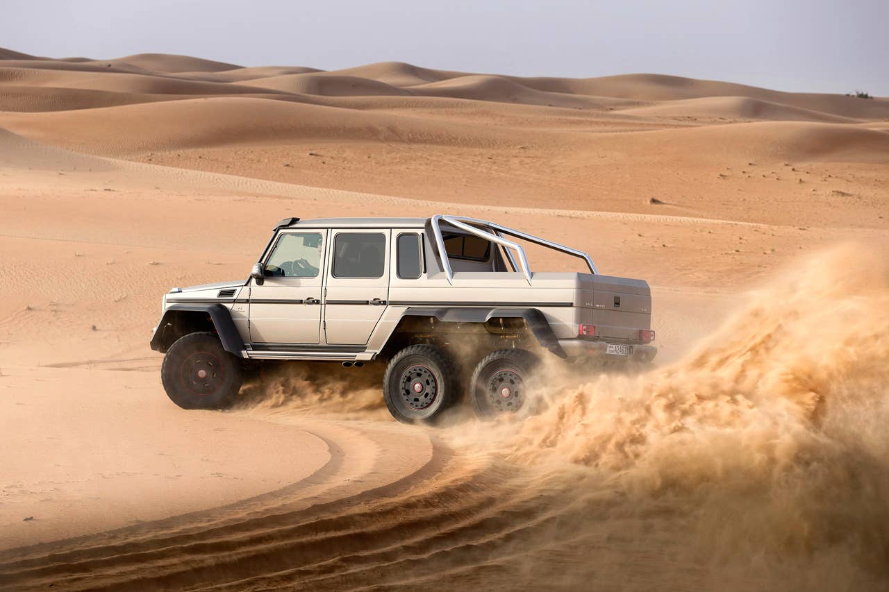 Mercedes-Benz G63 AMG 6x6 Showcar, Dubai 2013