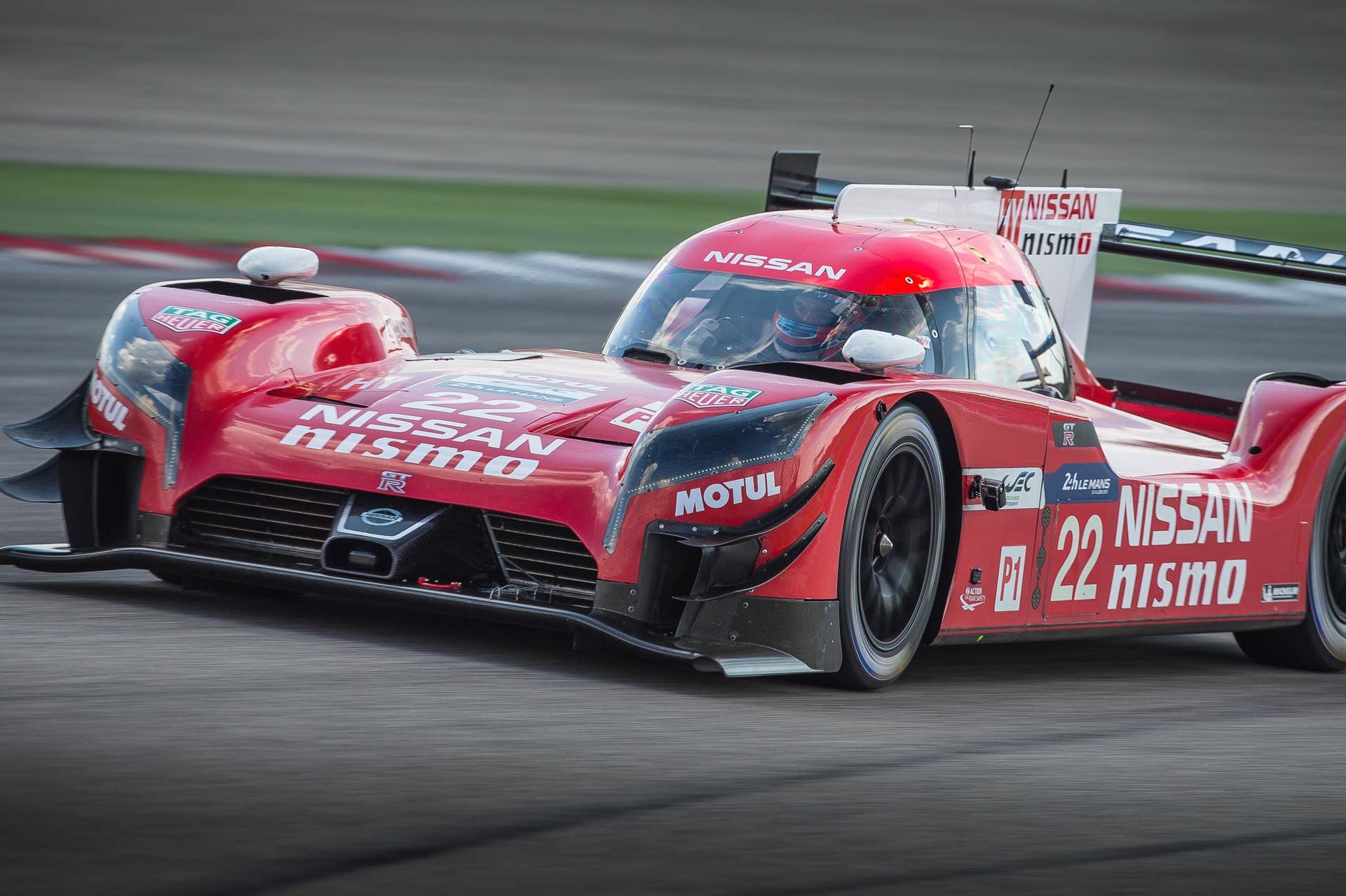 Nissan GT-R LM Nismo testing detail