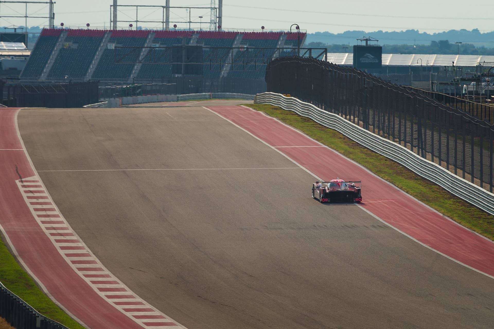 Nissan GT-R LM Nismo LMP1 Circuit of the Americas track