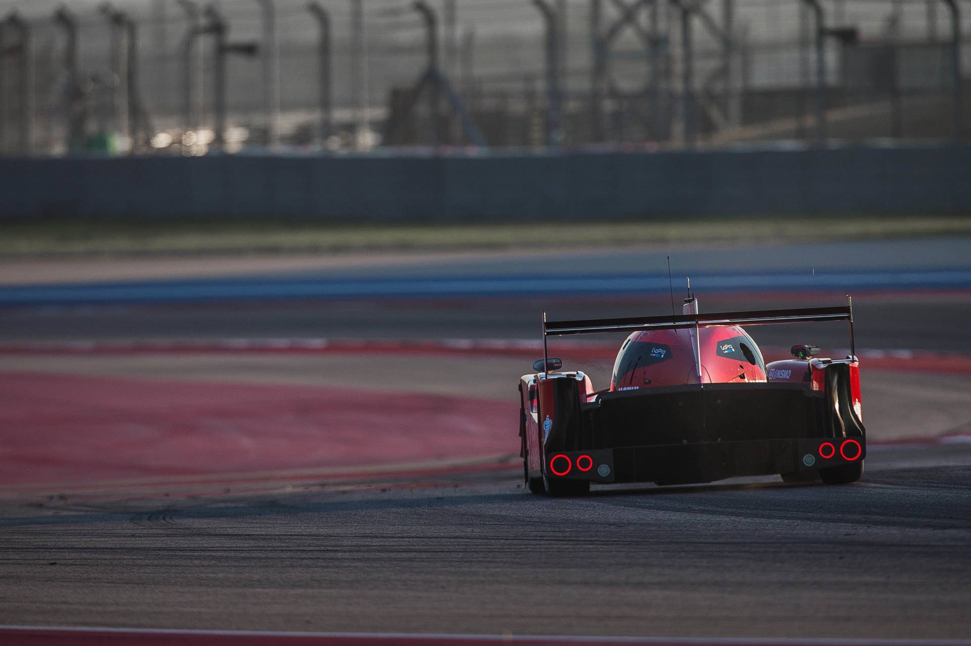 Nissan GT-R LM Nismo COTA testing rear
