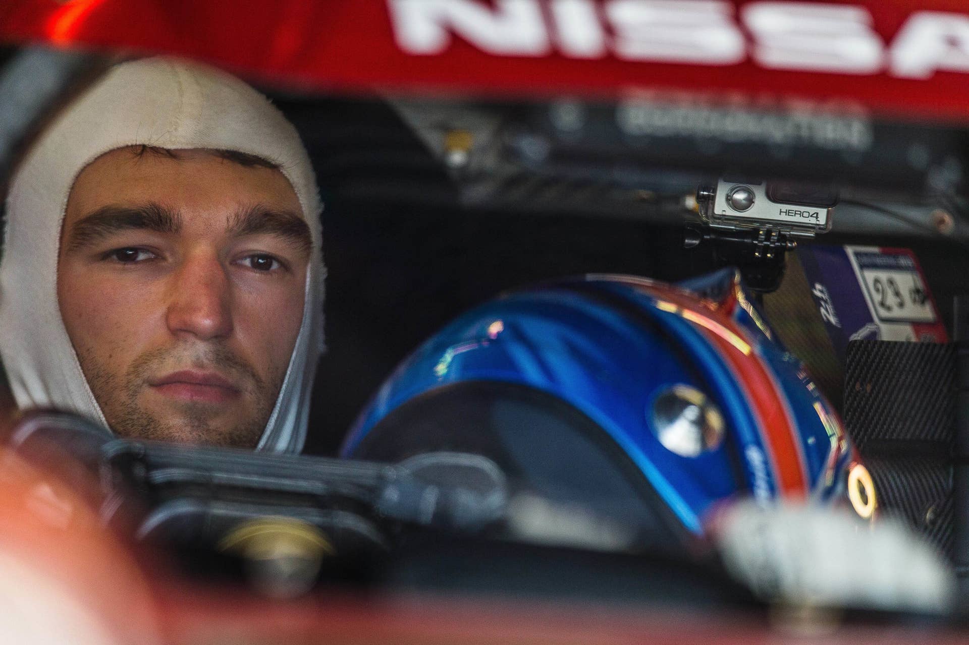 Nissan GT-R LM Nismo driver cockpit