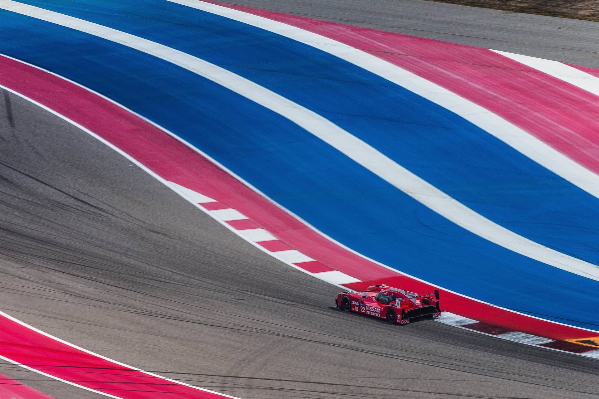 Nissan GT-R LM Nismo LMP1 Circuit of the Americas track testing