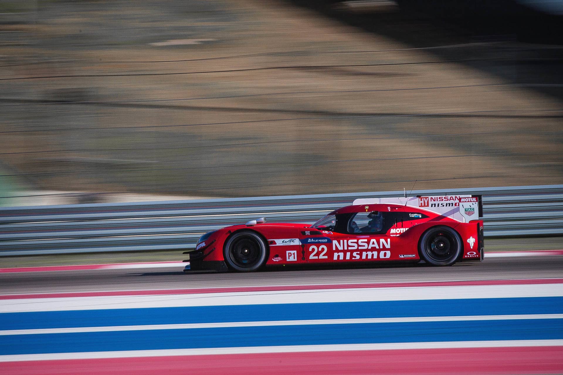 Nissan GT-R LM Nismo Circuit of the Americas track testing