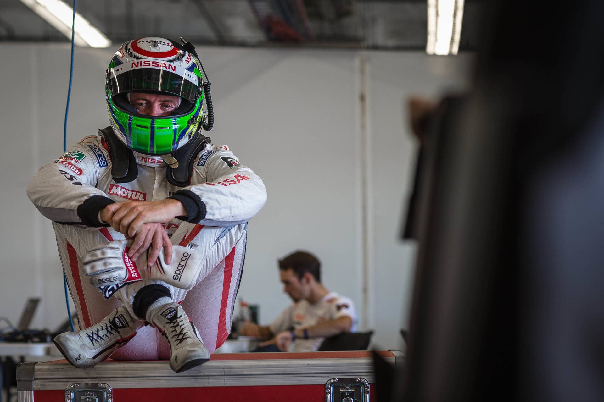 Nissan GT-R LM Nismo tream garage