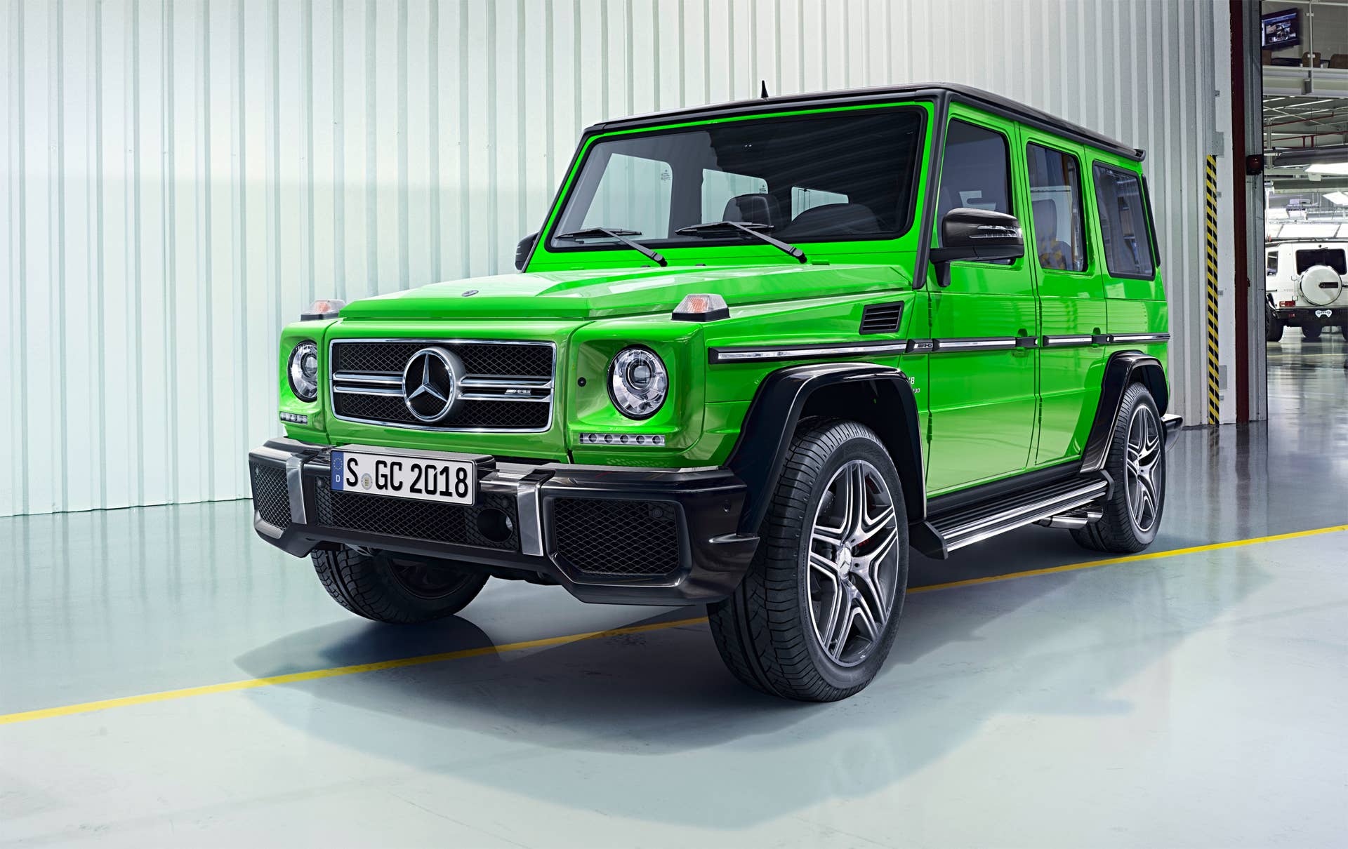 Mercedes-AMG G-Class green