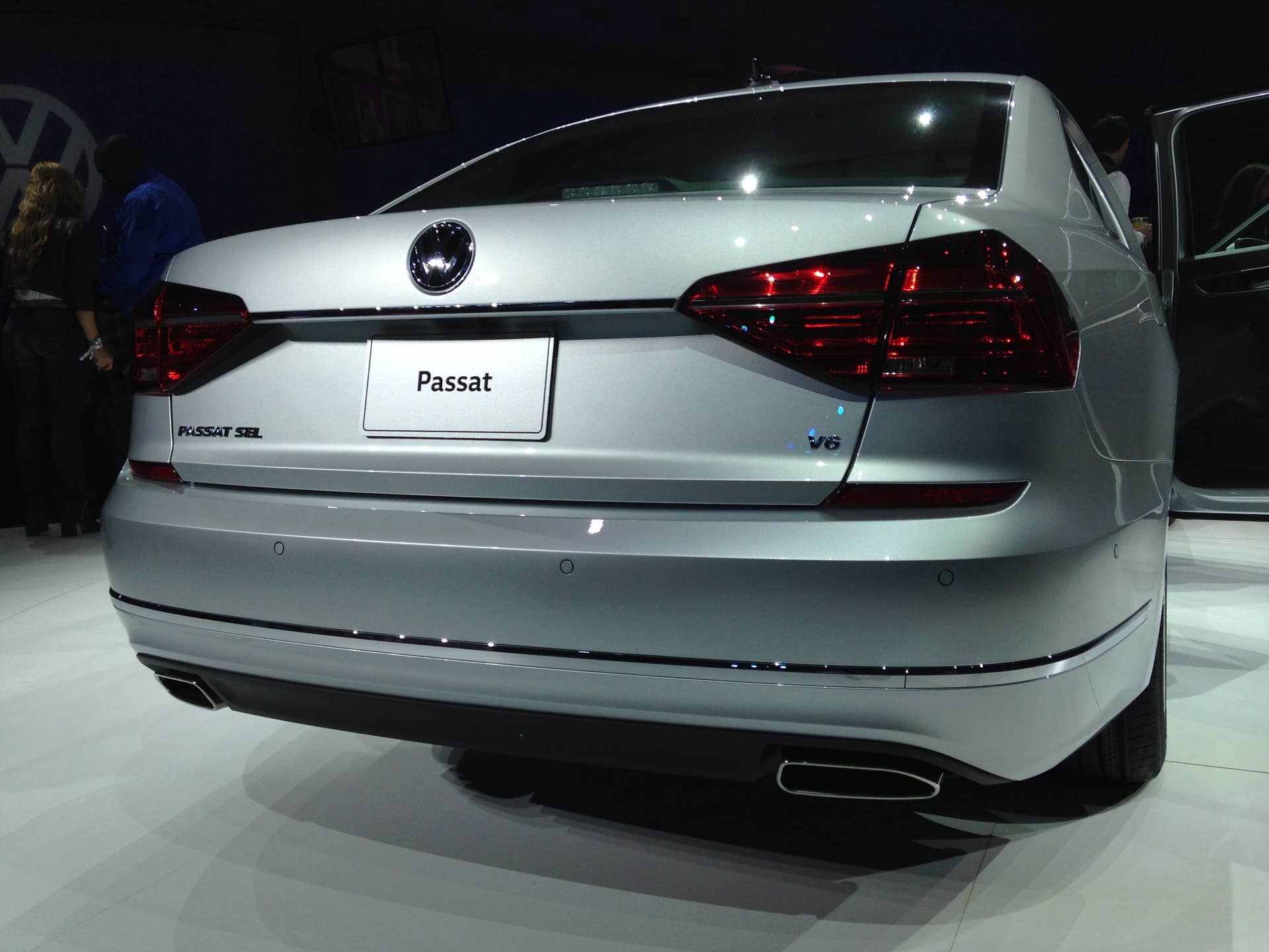 2016 vw passat sel exhaust tailpipe