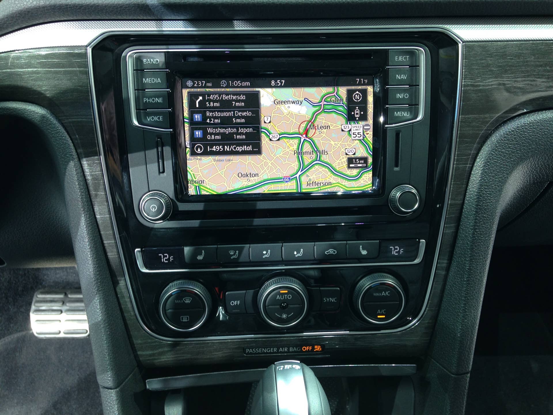 2016 volkswagen passat navigation mib