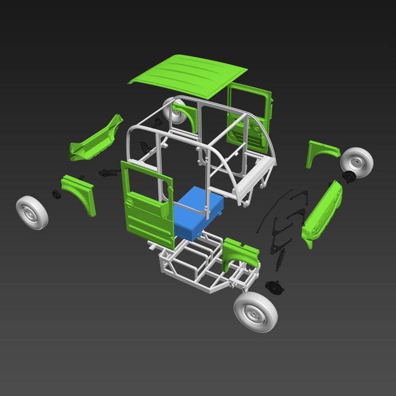France Craft Pixel XYT Electric Vehicle