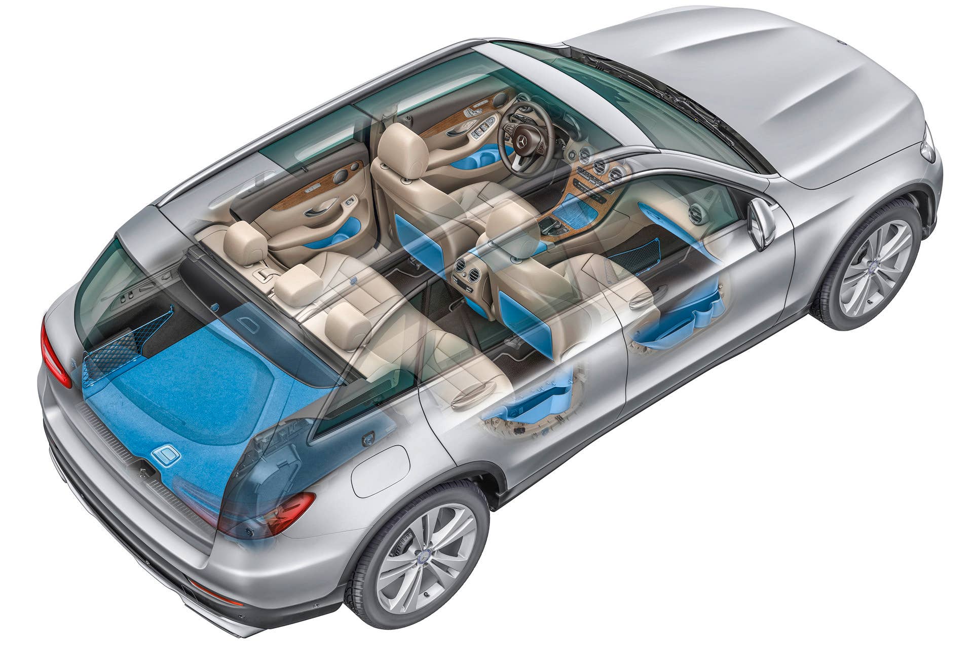 cabin cutaway mercedes interior glc 2016