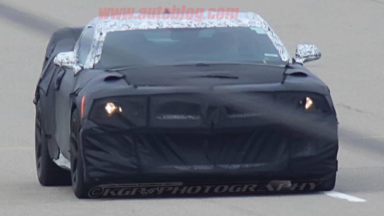chevy camaro z28 spy shot front