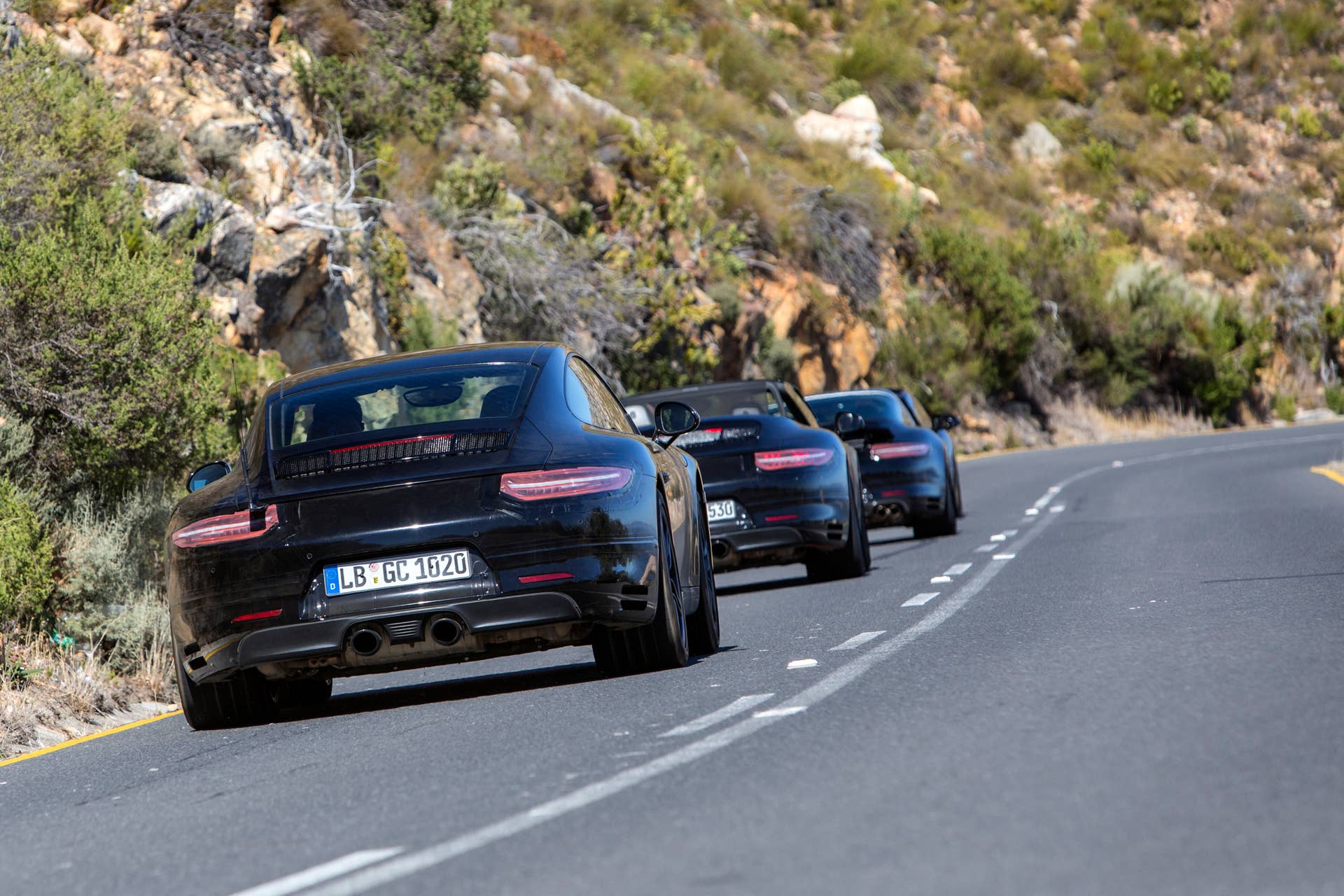 2017 Porsche 911 prototypes rear