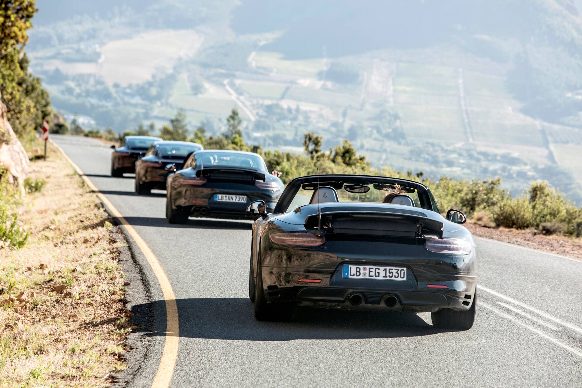 2017 Porsche 911 prototypes mountain