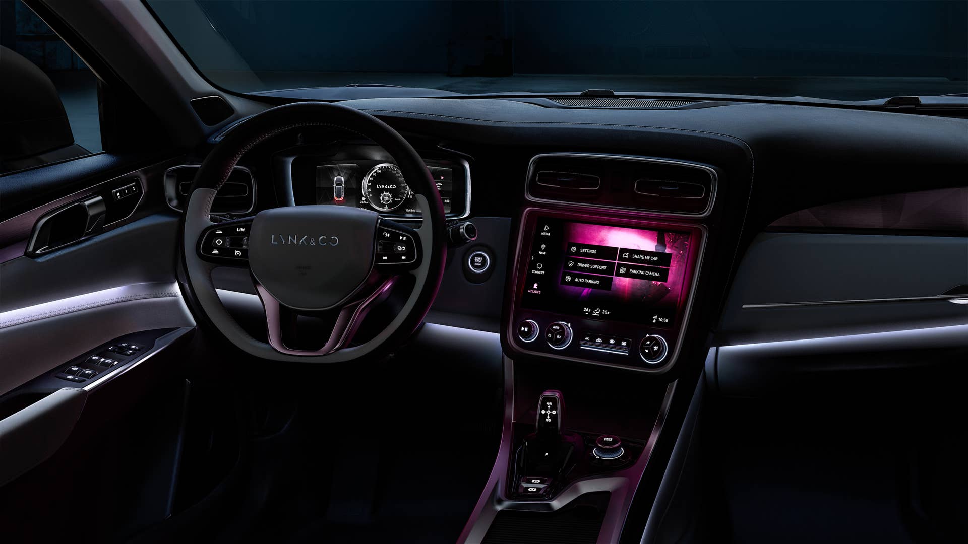 Lynk  &  Co. 01 Dashboard Interior