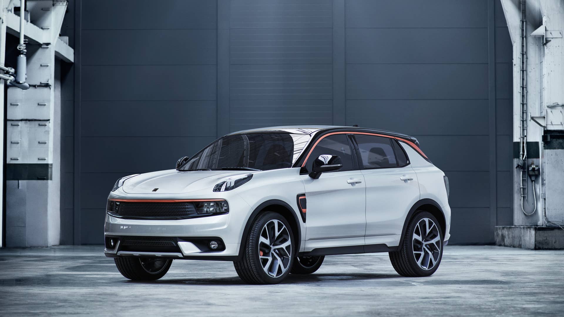 Lynk  &  Co. 01 Front Three Quarter Exterior