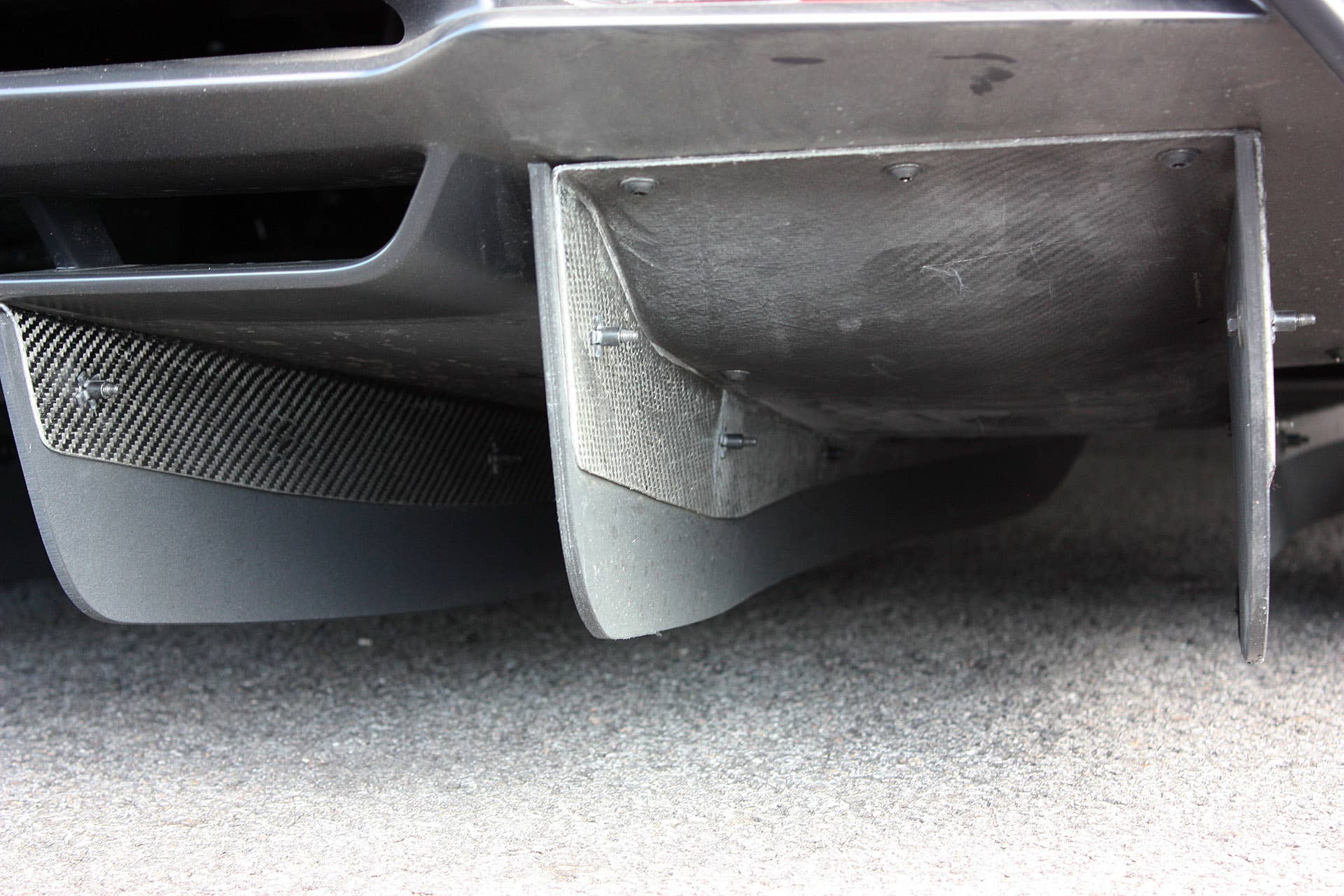 2016 Dodge Viper ACR rear diffuser