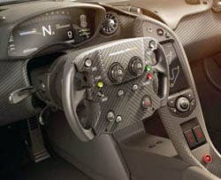 McLaren P1 GTR cockpit