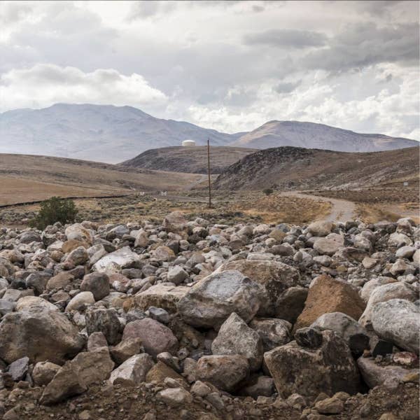 The view around Tesla Gigafactory 1 in Sparks, Nevada.
