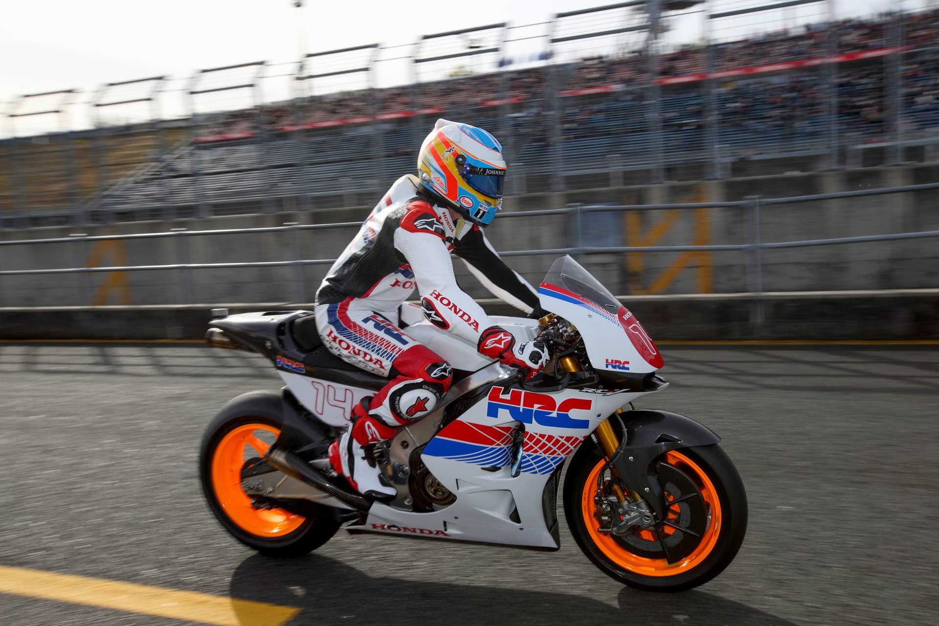 Fernando Alonso Honda Thanks Day 2015