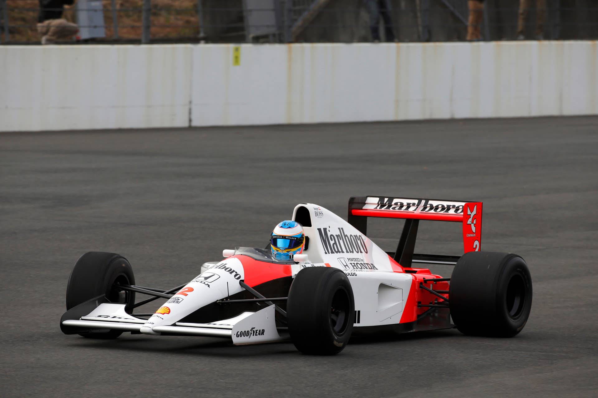 Fernando Alonso McLaren-Honda Ayrton Senna