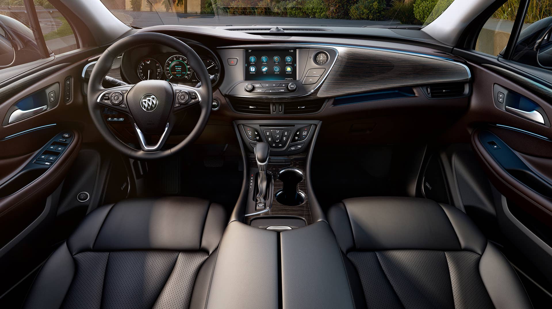 2017 buick envsion interior cabin