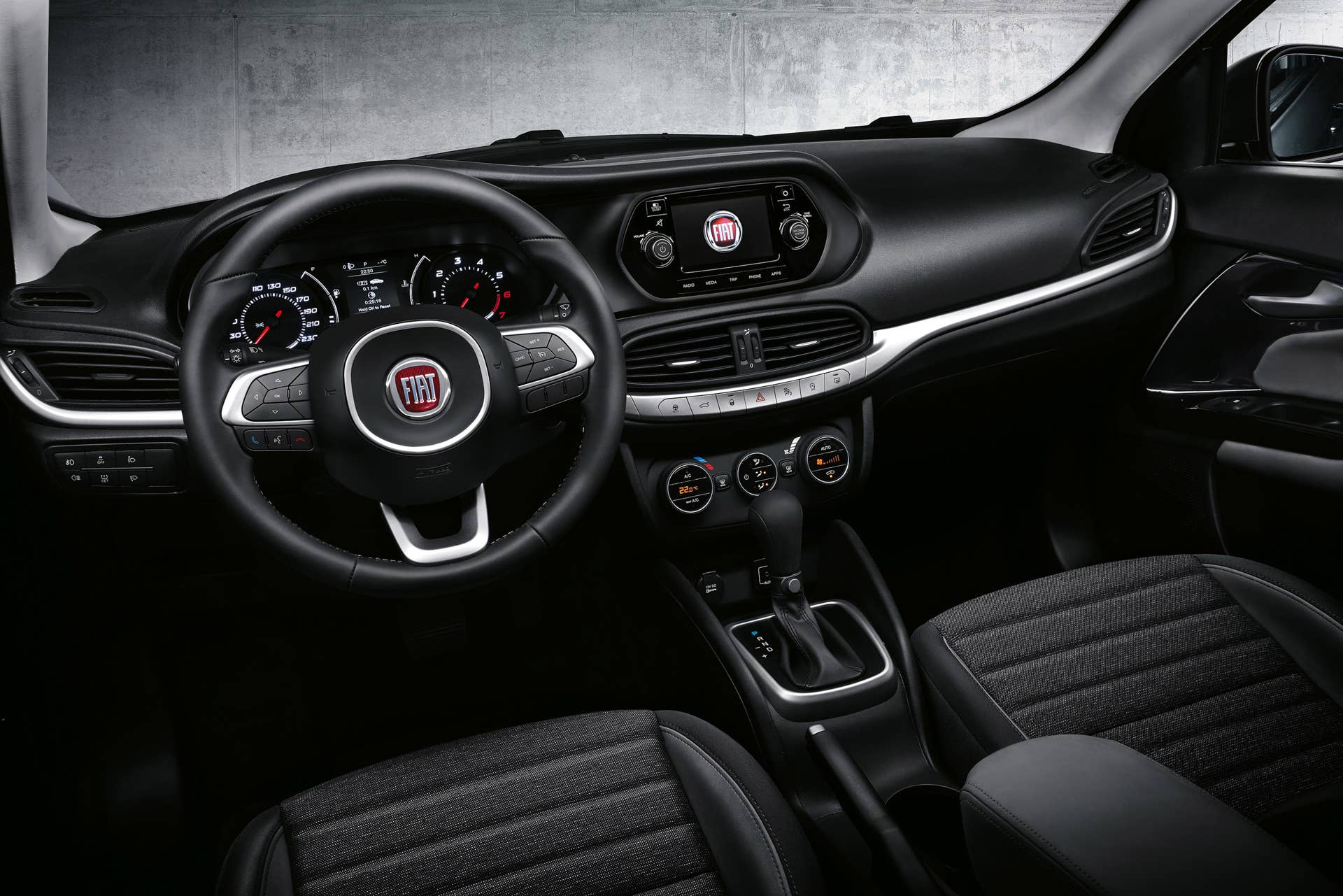 Fiat Aegea Project interior dashboard
