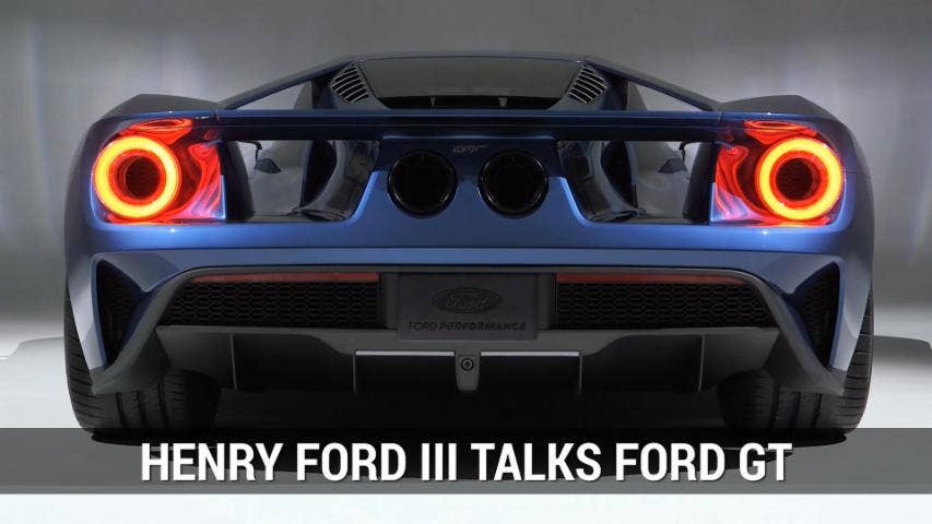Henry Ford III Talks Ford GT Online Buying Process | Autoblog Minute