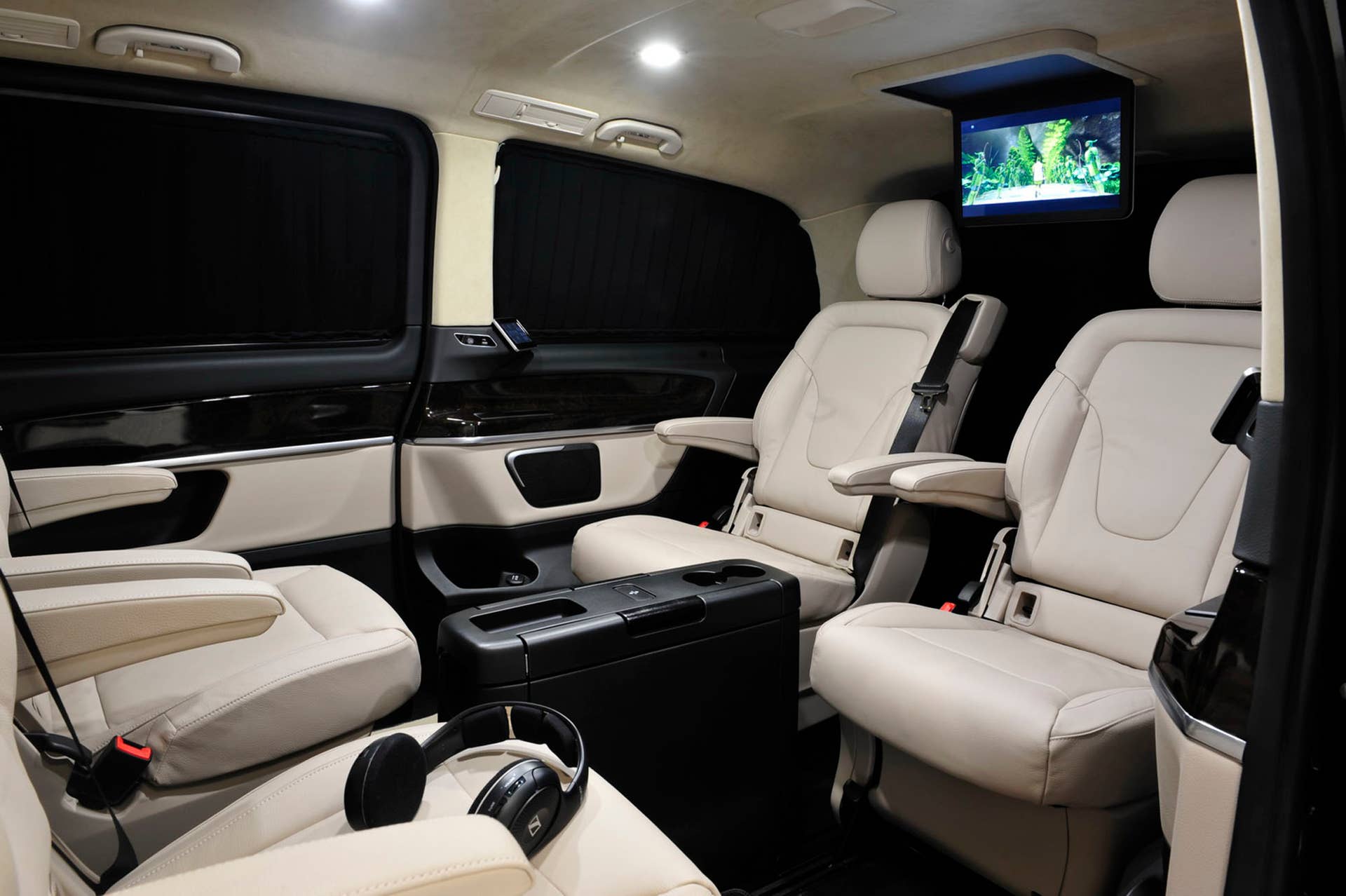 Brabus V-Class passenger compartment