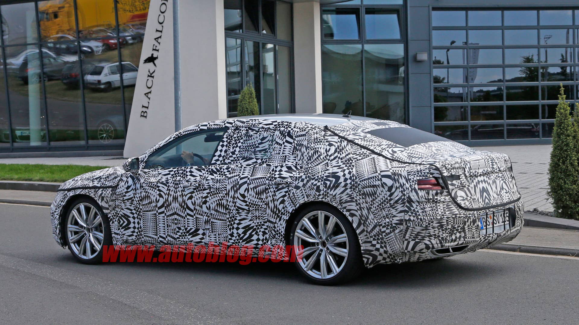 2018 Volkswagen CC Spy Shot Side Exterior