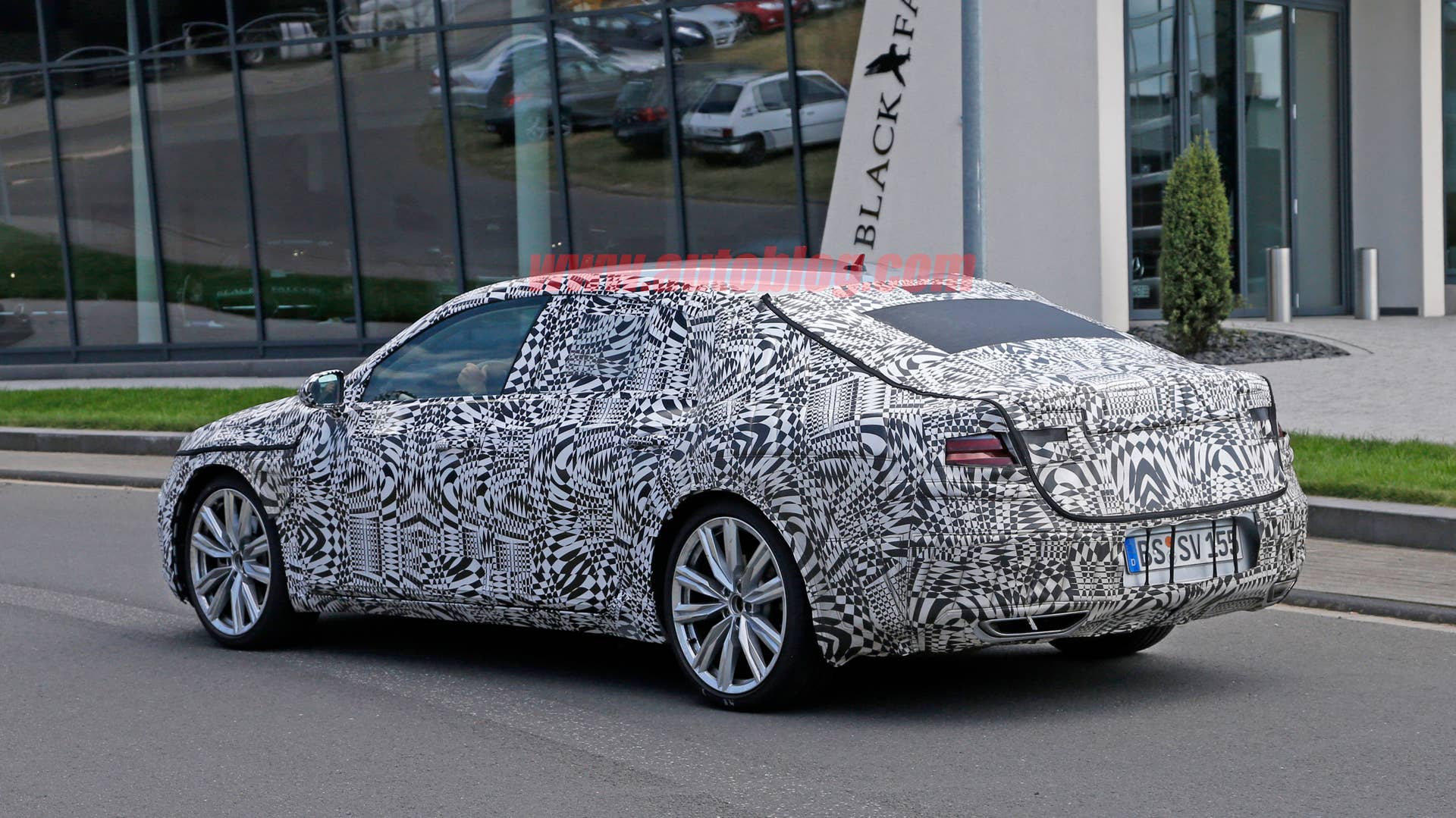2018 Volkswagen CC Spy Shot Rear Exterior