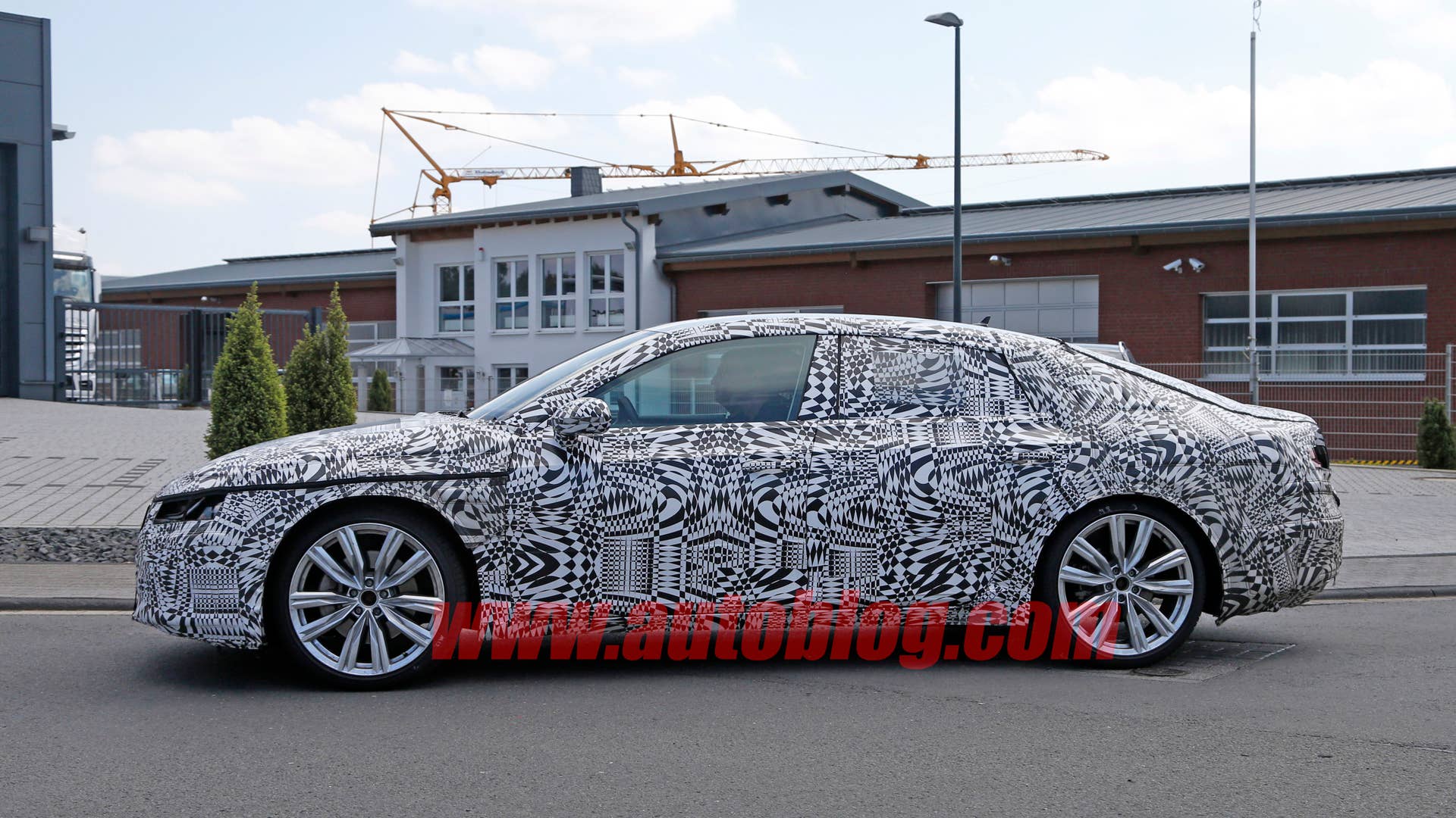 2018 Volkswagen CC Spy Shot Side Exterior
