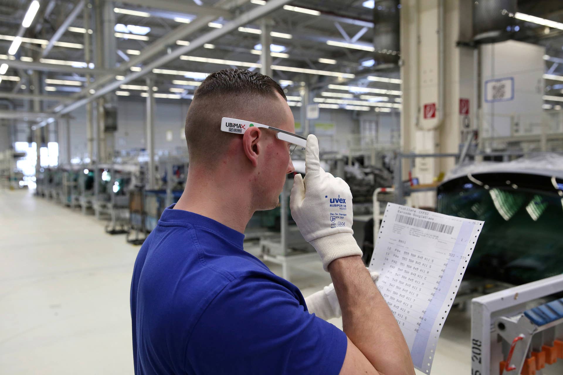 3D Smartglasses VW Wolfsburg assembly plant